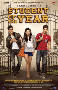 Download Student of the Year (2012) BluRay Hindi Movie 480p & 720p & 1080p Esub