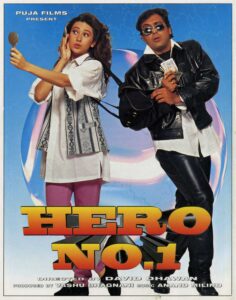 Download Hero No. 1 (1997) AMZN WEB-DL Hindi Movie (DD 2.0) 480p & 720p & 1080p ESub